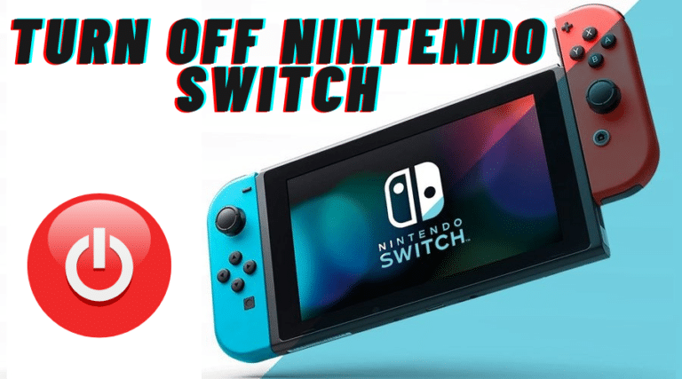 How to Turn Off Nintendo Switch or Put It in Sleep Mode