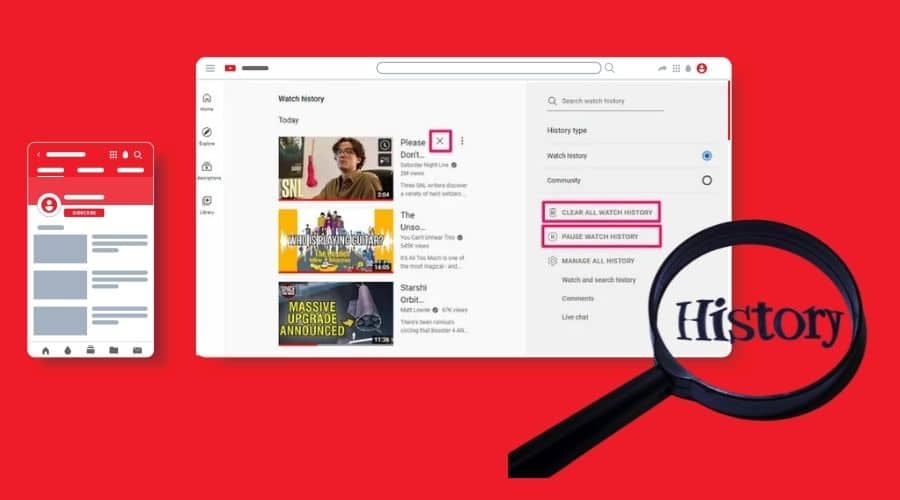 How To View Delete YouTube Search History 2023 Ricky Spears