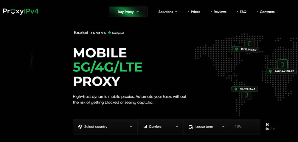 Proxy-IPv4 Mobile Proxies