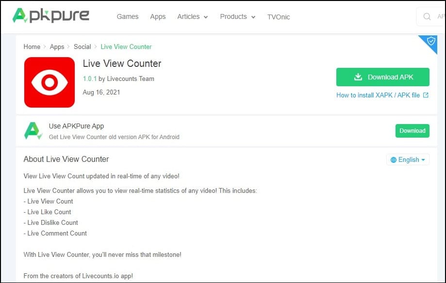 Live View Counter APK for Android Download